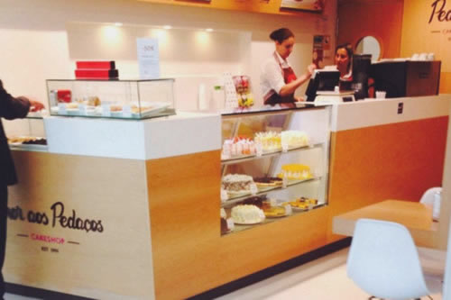 Loja de bolos Amor aos Pedaços Colombo - Lisboa